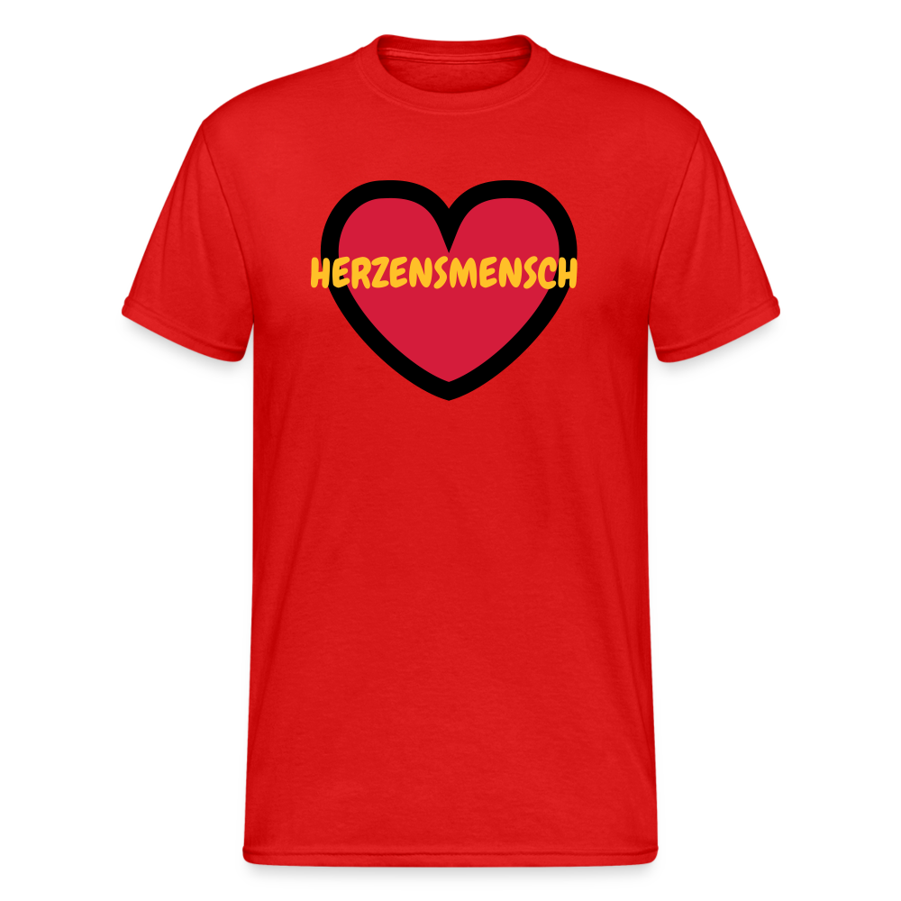 SSW1734 Tshirt HERZENSMENSCH - Rot