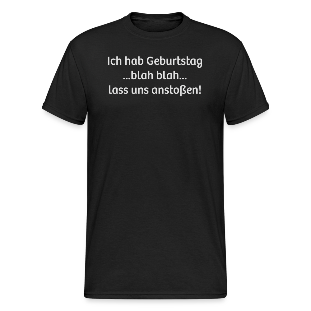 SSW1736 Tshirt Ich habe Geburtstag....... - Schwarz