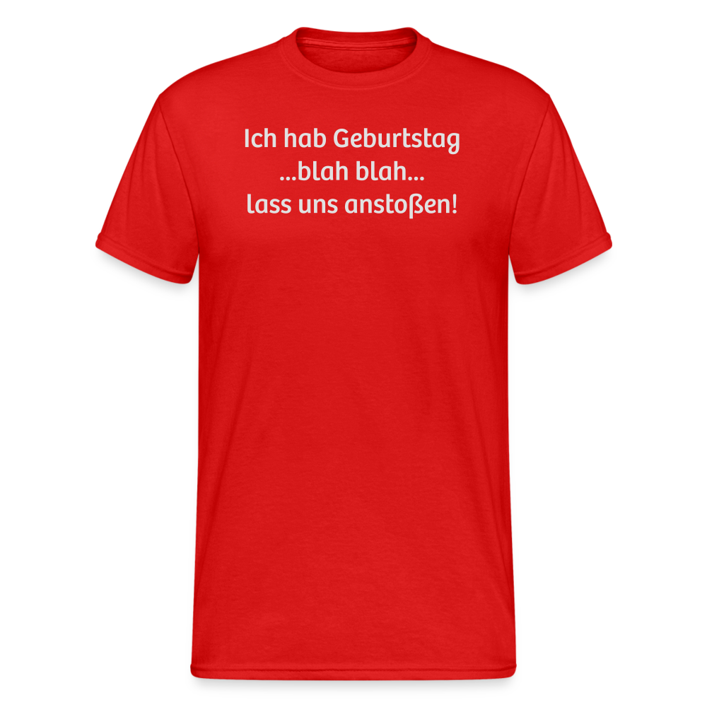 SSW1736 Tshirt Ich habe Geburtstag....... - Rot