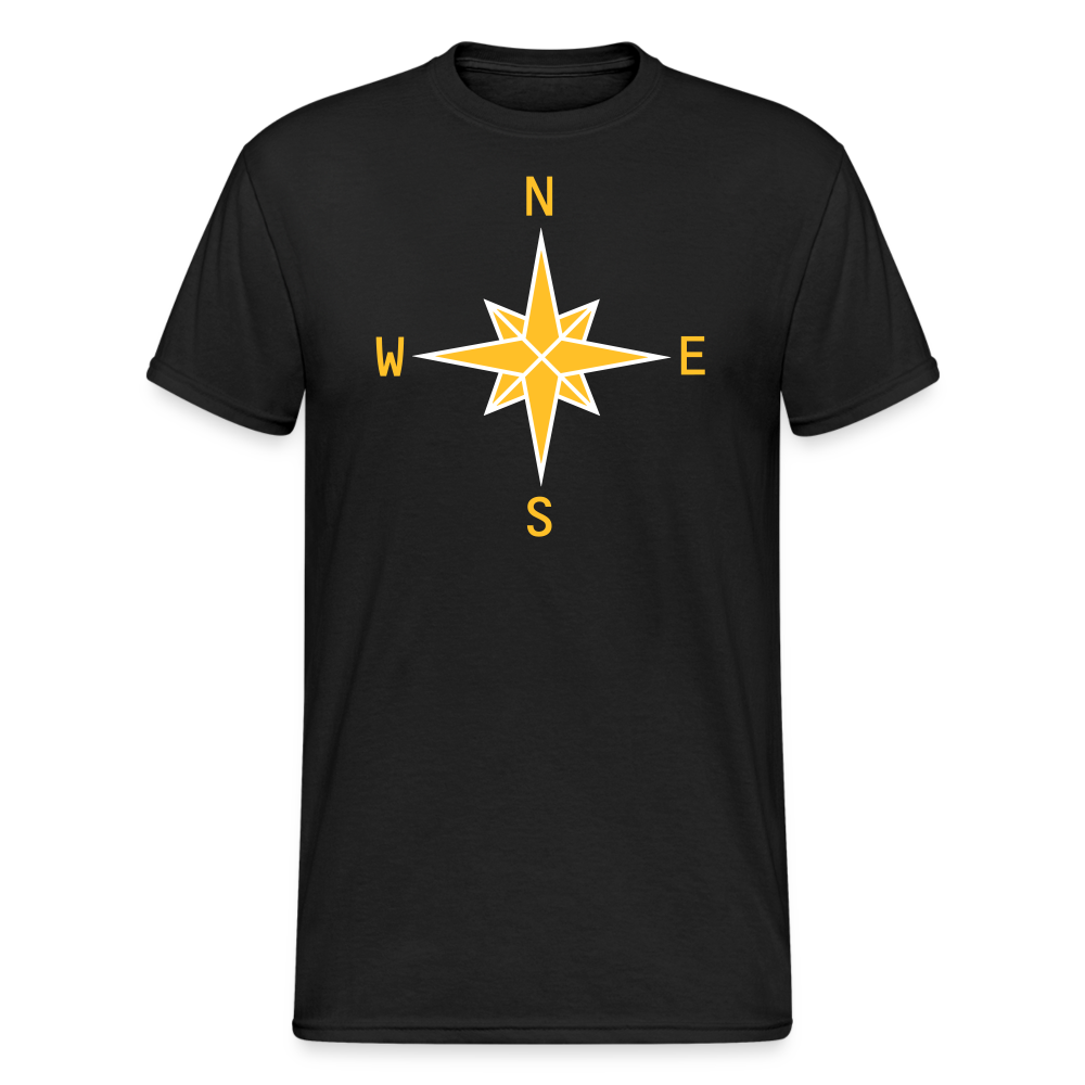SSW1738 Tshirt Compass - Schwarz