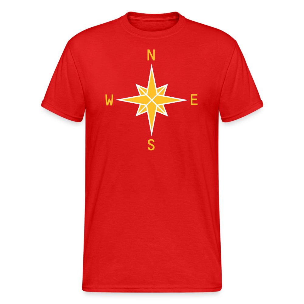 SSW1738 Tshirt Compass - Rot