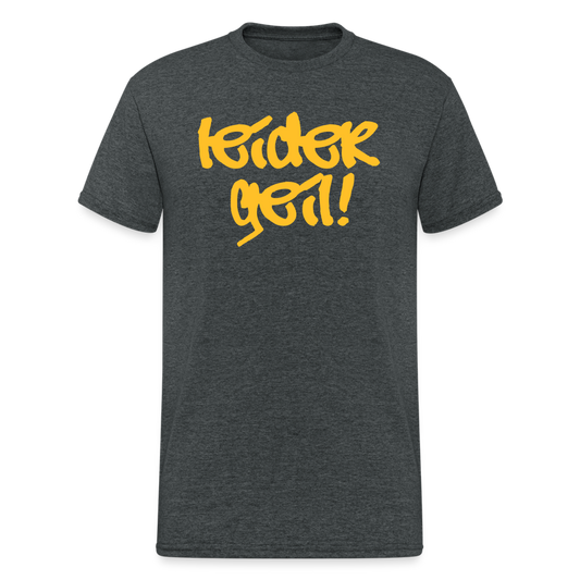 SSW1742 Tshirt Leider Geil - Dunkelgrau meliert