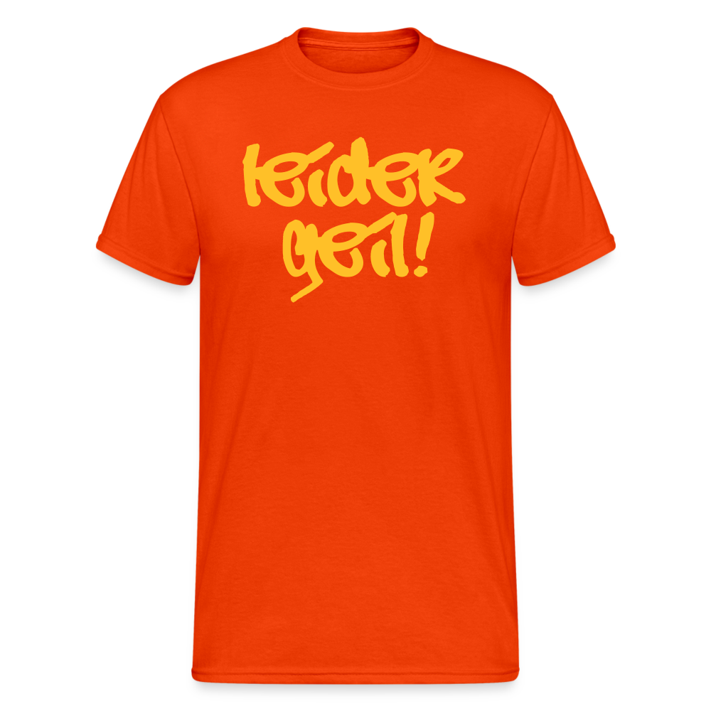 SSW1742 Tshirt Leider Geil - kräftig Orange