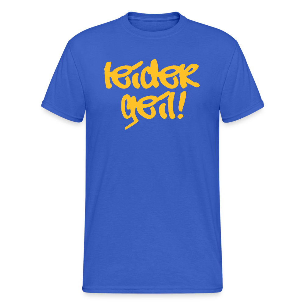SSW1742 Tshirt Leider Geil - Königsblau