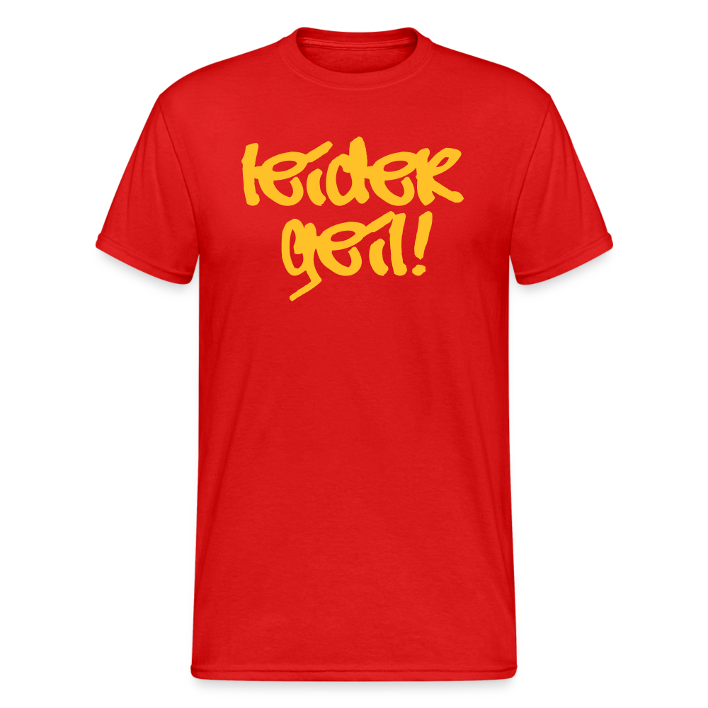 SSW1742 Tshirt Leider Geil - Rot