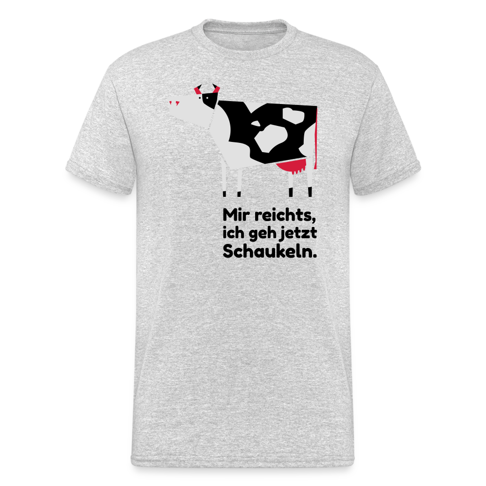 SSW1744 Tshirt Schaukeln KUH - Grau meliert
