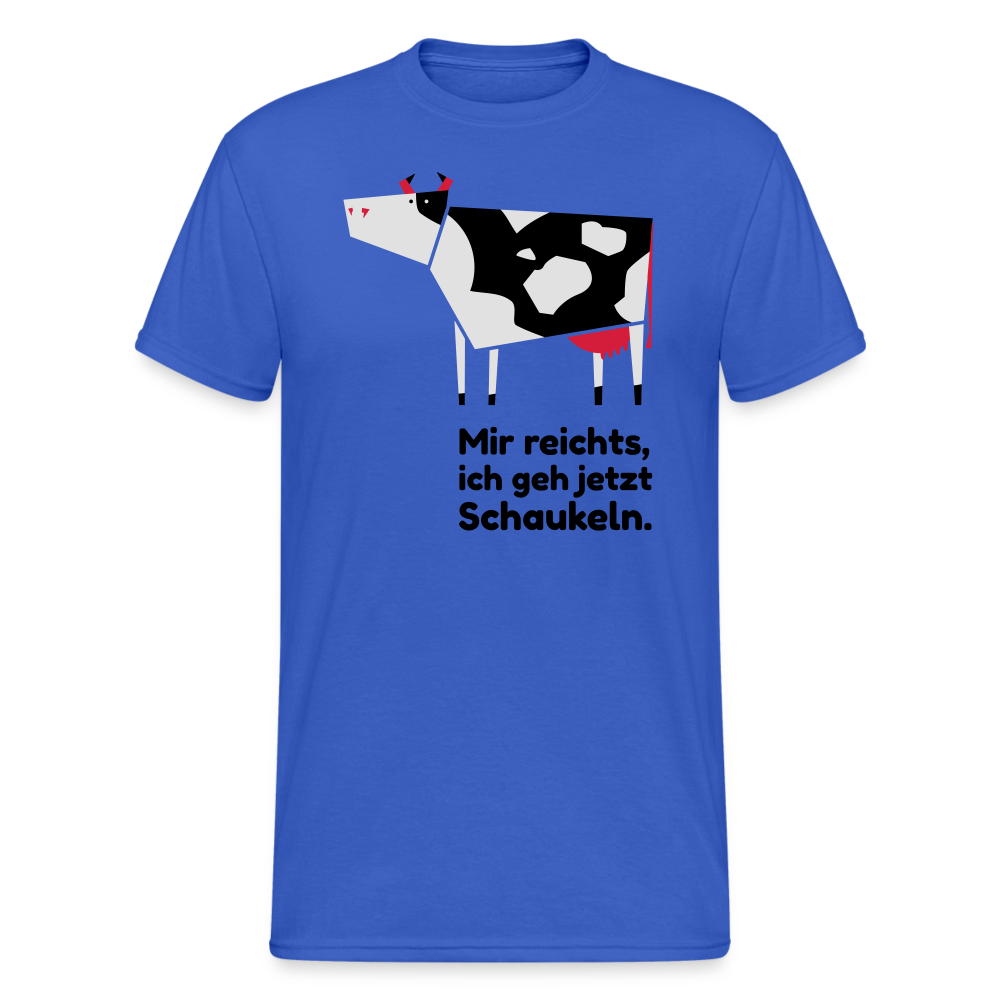 SSW1744 Tshirt Schaukeln KUH - Königsblau