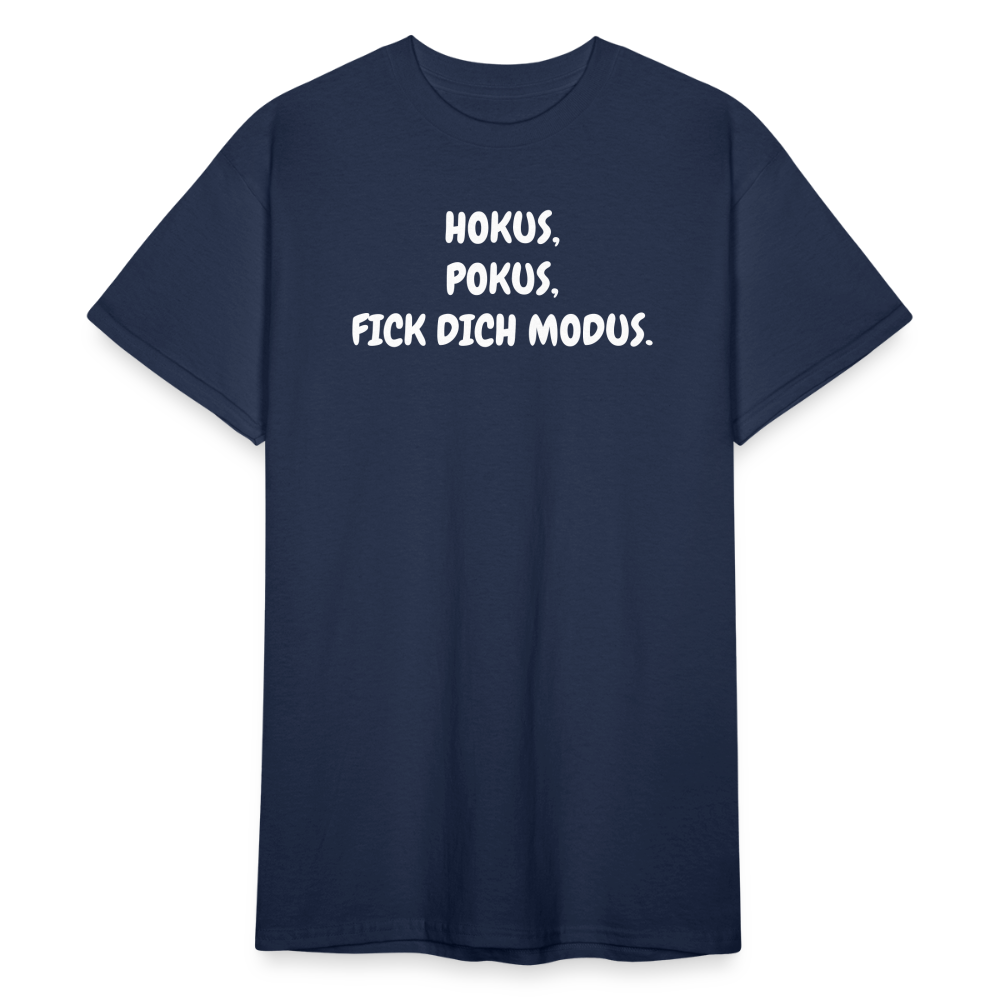 SSW1756 Tshirt HOKUS, POKUS, FICK DICH MODUS. - Navy