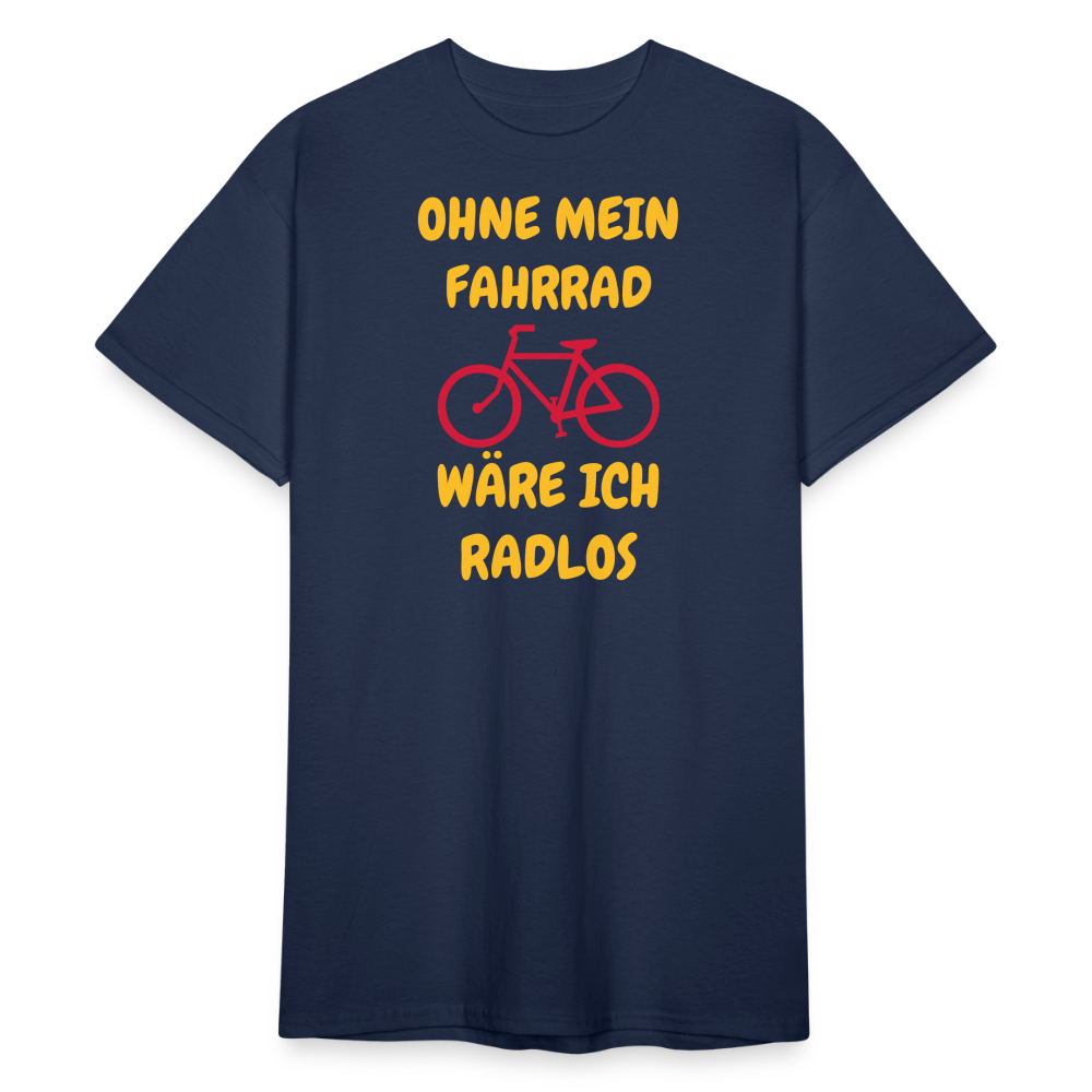 SSW1773 Tshirt OHNE MEIN FAHRRAD - Navy