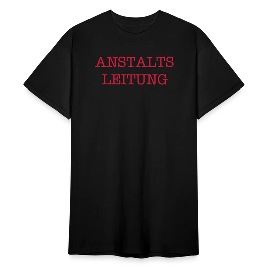 SSW1779 Tshirt ANSTALTS LEITUNG - Schwarz