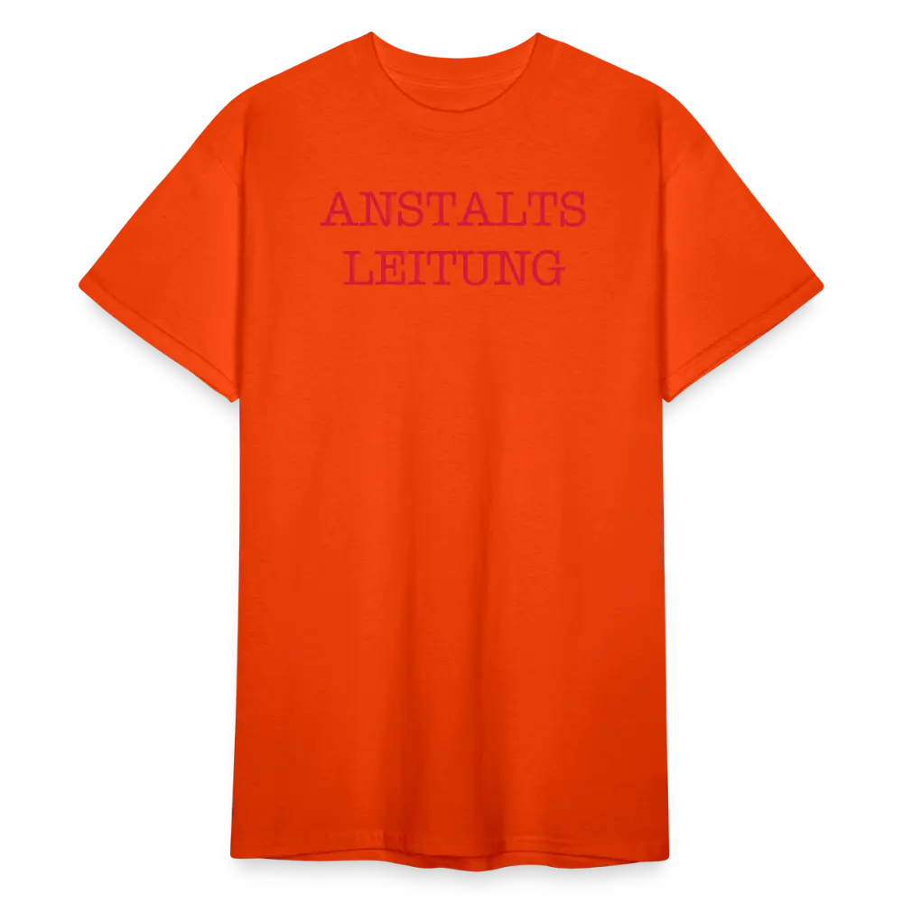 SSW1779 Tshirt ANSTALTS LEITUNG - kräftig Orange