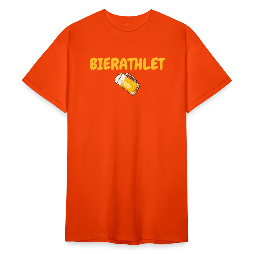 SSW1785 Tshirt BIERATHLET - kräftig Orange