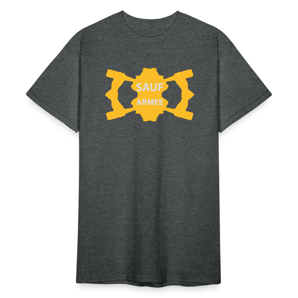 SSW1787 Tshirt Sauf Army - Dunkelgrau meliert