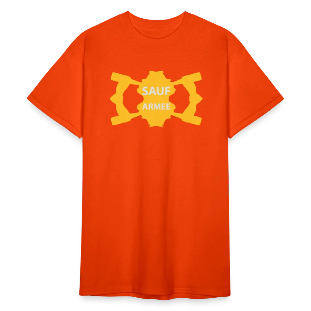 SSW1787 Tshirt Sauf Army - kräftig Orange