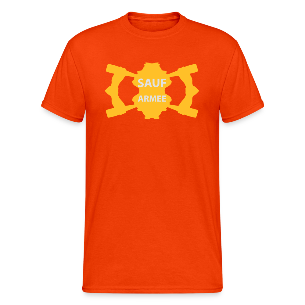 SSW1787 Tshirt Sauf Army - kräftig Orange