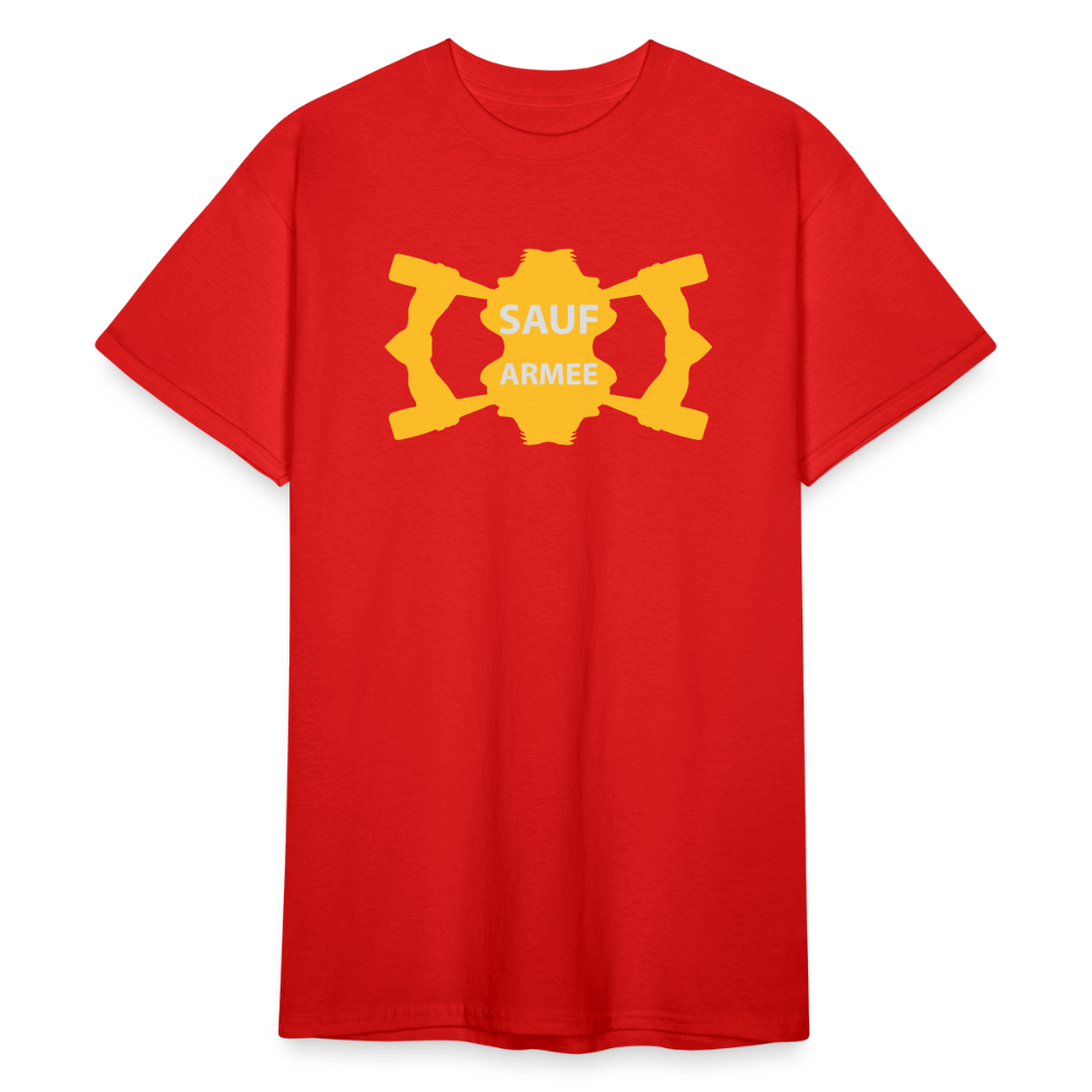 SSW1787 Tshirt Sauf Army - Rot