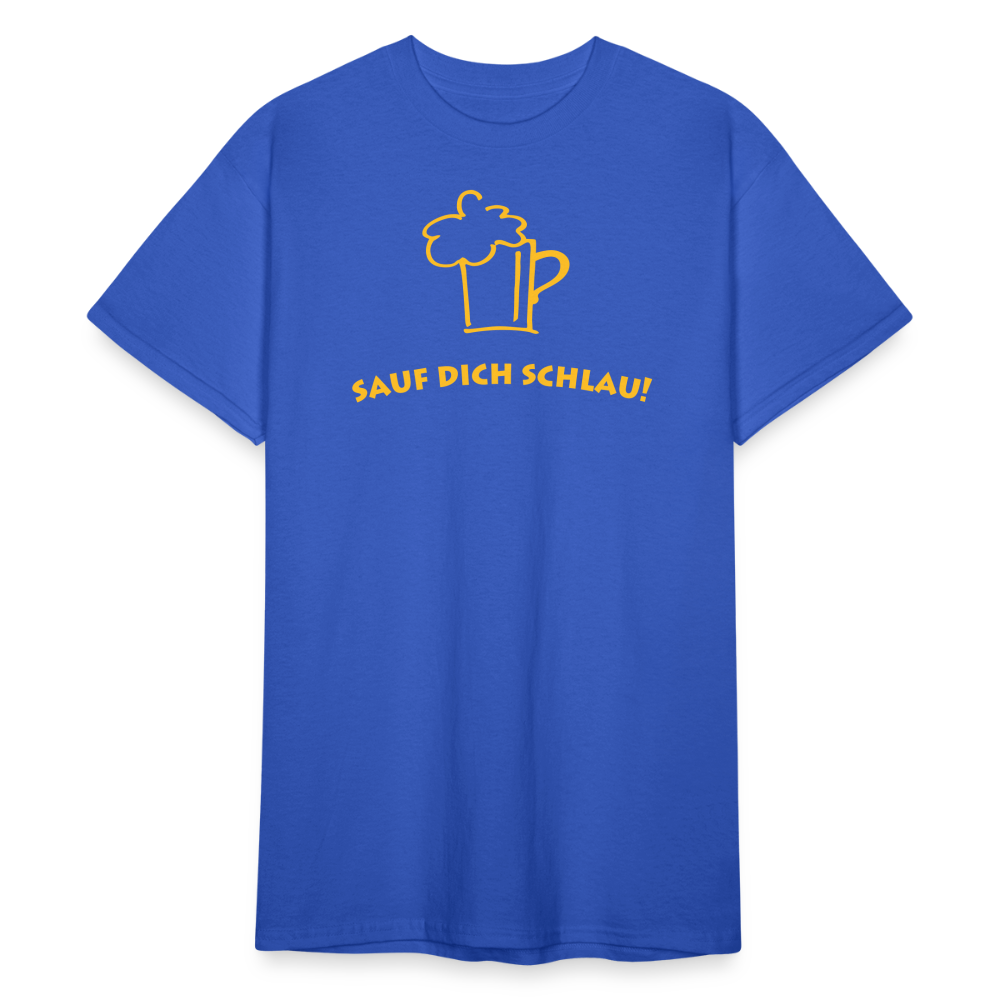 SSW1788 Tshirt Sauf Dich Schlau! - Königsblau