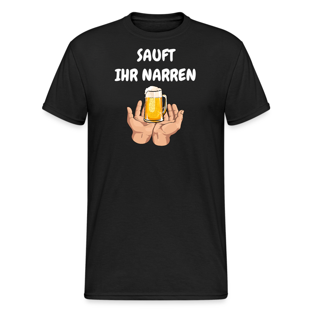 SSW1794 Tshirt SAUFT IHR NARREN - Schwarz