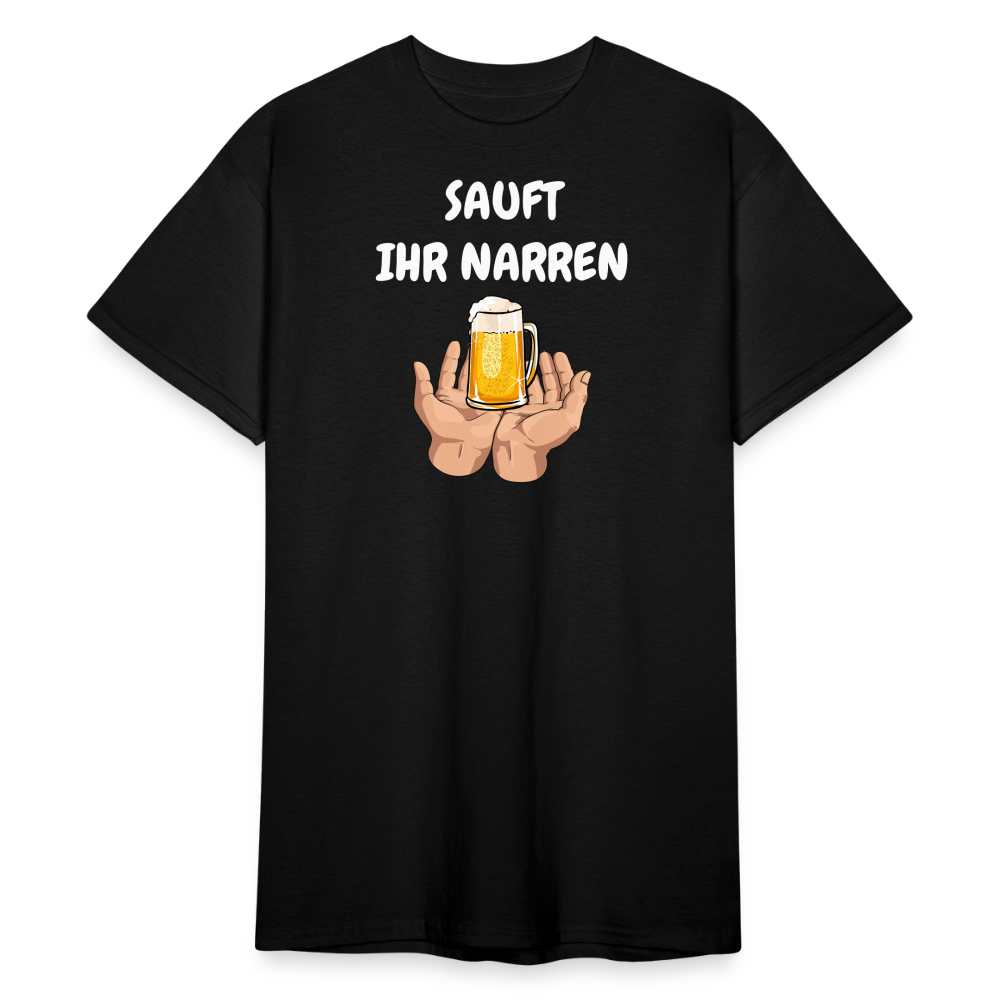 SSW1794 Tshirt SAUFT IHR NARREN - Schwarz