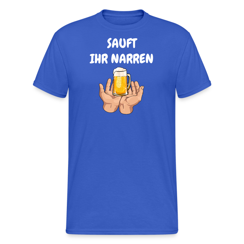 SSW1794 Tshirt SAUFT IHR NARREN - Königsblau