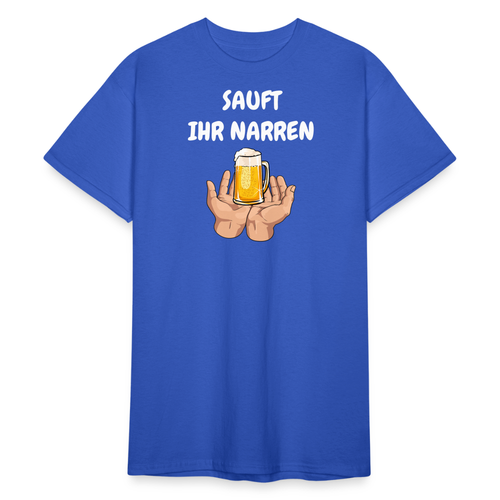 SSW1794 Tshirt SAUFT IHR NARREN - Königsblau