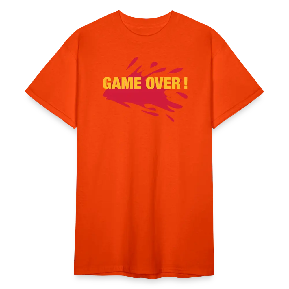 SSW1799 Tshirt Game Over - kräftig Orange