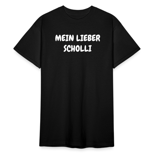 SSW1806 Tshirt MEIN LIEBER SCHOLLI - Schwarz