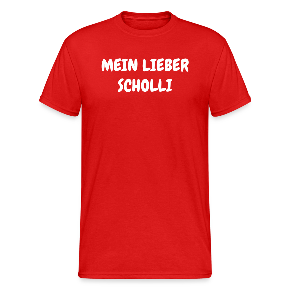 SSW1806 Tshirt MEIN LIEBER SCHOLLI - Rot