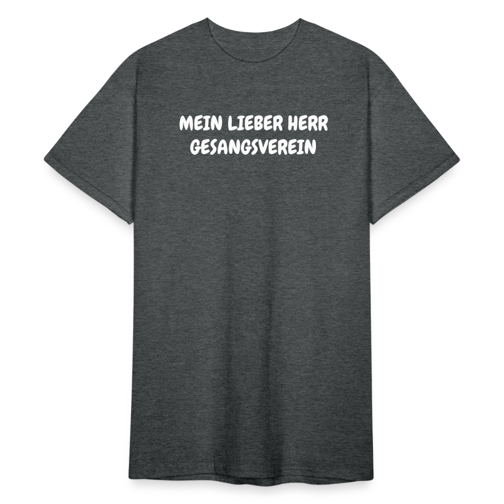 SSW1807 Tshirt MEIN LIEBER HERR GESANGSVEREIN - Dunkelgrau meliert