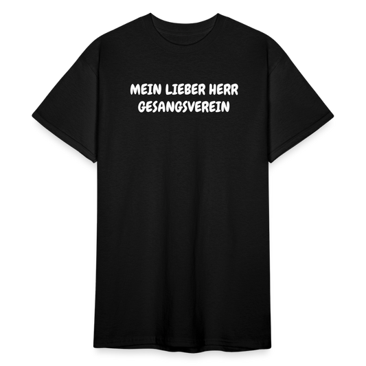 SSW1807 Tshirt MEIN LIEBER HERR GESANGSVEREIN - Schwarz