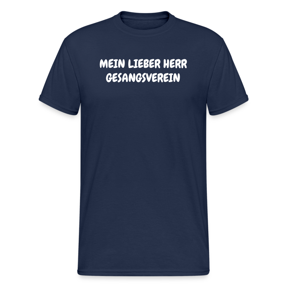 SSW1807 Tshirt MEIN LIEBER HERR GESANGSVEREIN - Navy