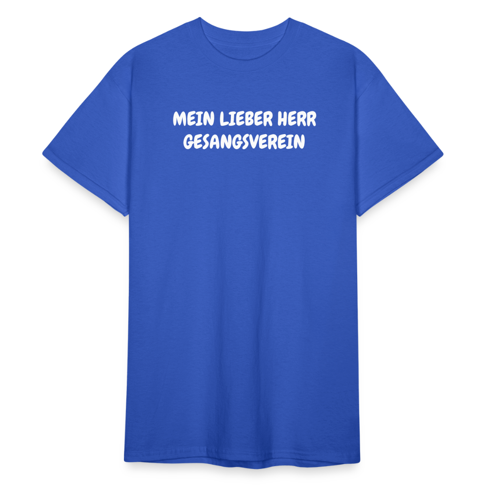 SSW1807 Tshirt MEIN LIEBER HERR GESANGSVEREIN - Königsblau