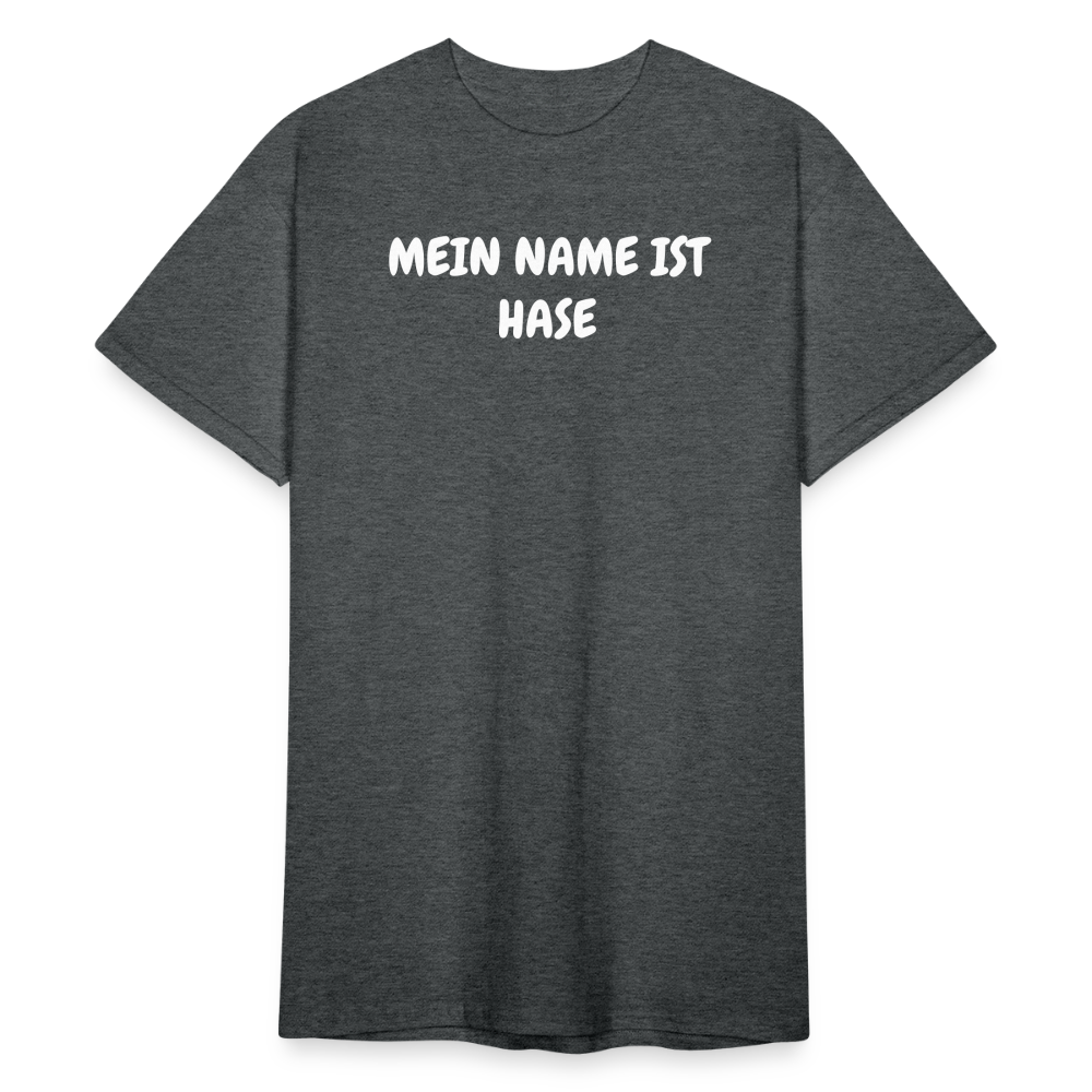 SSW1814 Tshirt MEIN NAME IST HASE - Dunkelgrau meliert