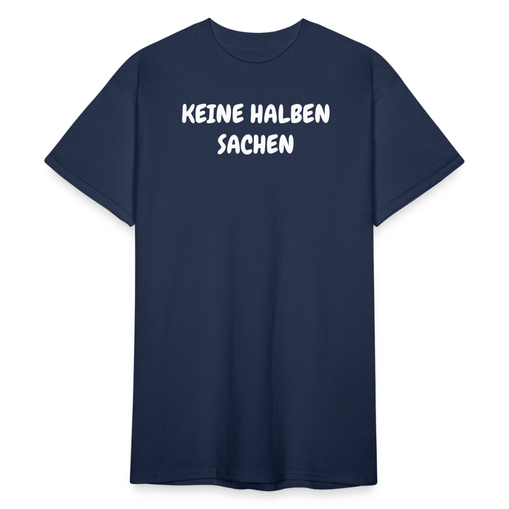 SSW1815 Tshirt KEINE HALBEN SACHEN - Navy