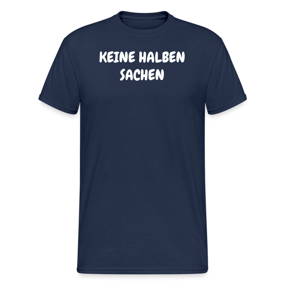 SSW1815 Tshirt KEINE HALBEN SACHEN - Navy