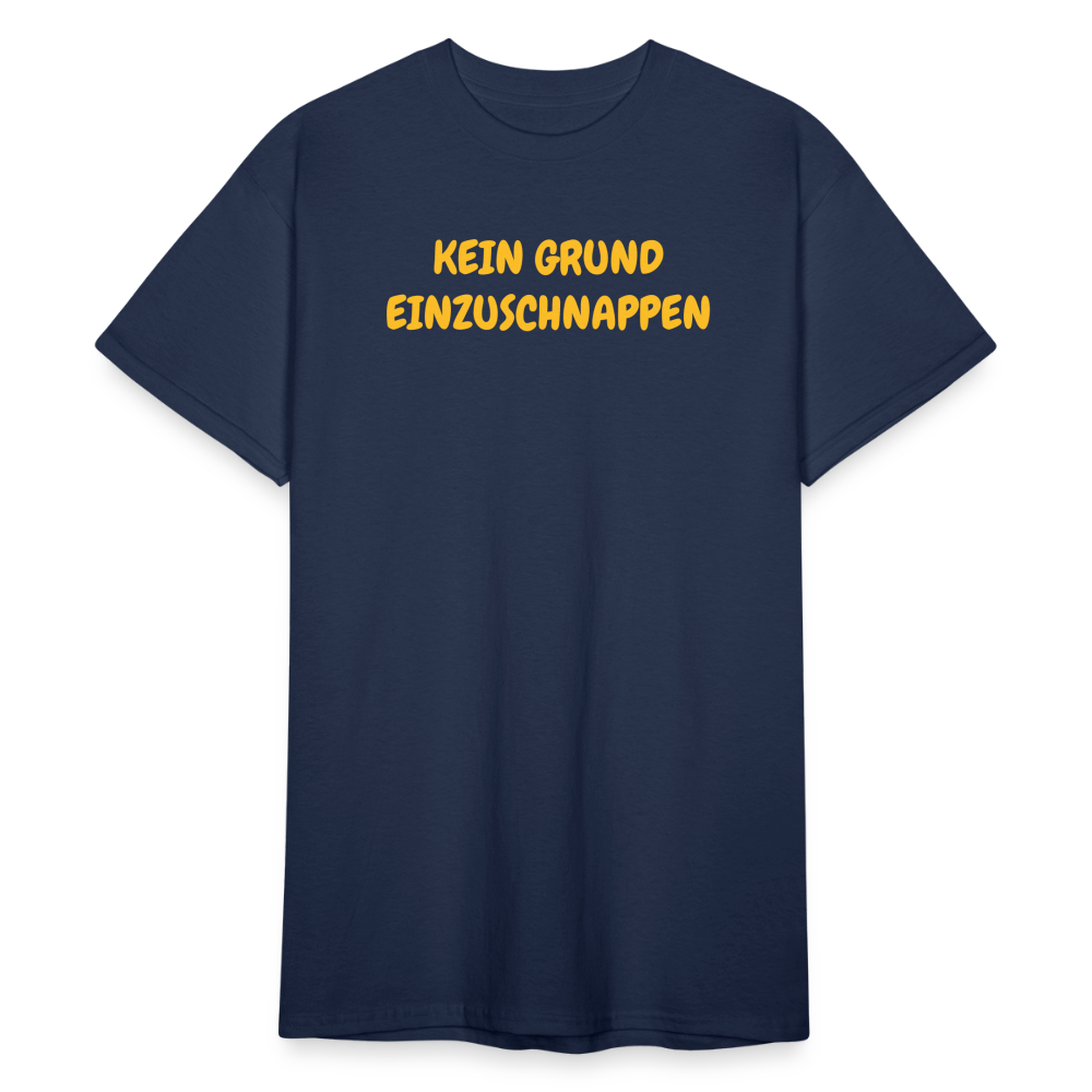 SSW1820 Tshirt KEIN GRUND EINZUSCHNAPPEN - Navy