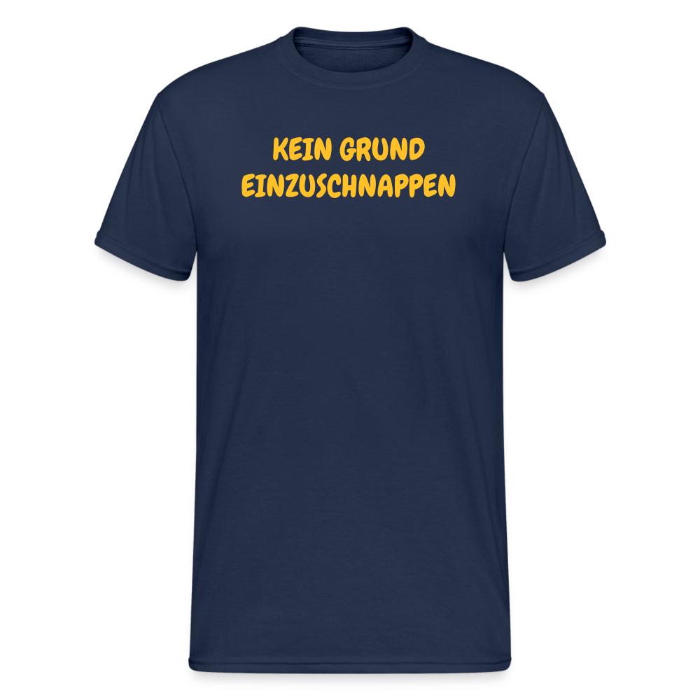 SSW1820 Tshirt KEIN GRUND EINZUSCHNAPPEN - Navy