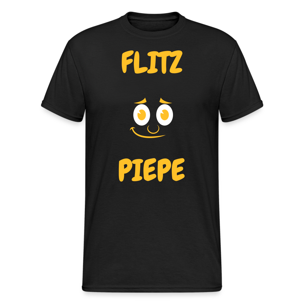 SSW1823 Tshirt FLITZ PIEPE - Schwarz