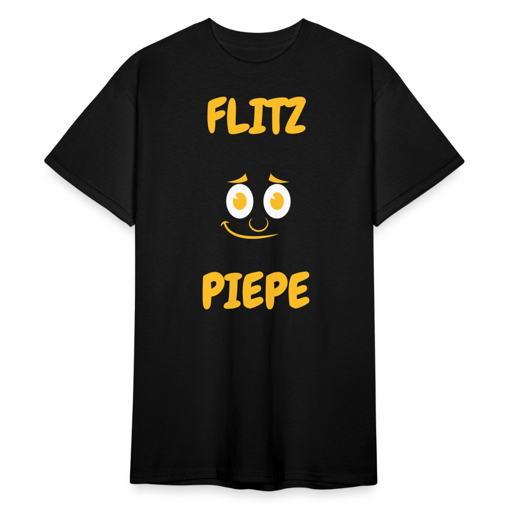 SSW1823 Tshirt FLITZ PIEPE - Schwarz