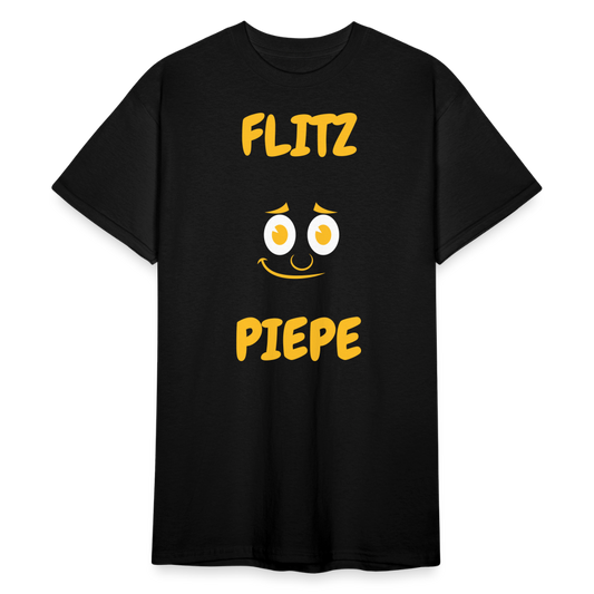 SSW1823 Tshirt FLITZ PIEPE - Schwarz