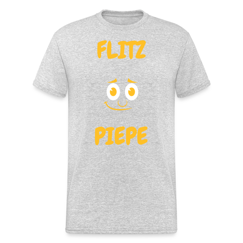 SSW1823 Tshirt FLITZ PIEPE - Grau meliert