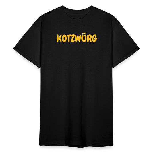 SSW1824 Tshirt KOTZWÜRG - Schwarz