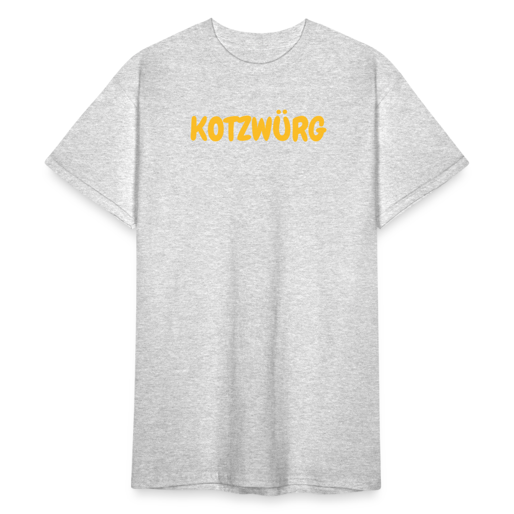 SSW1824 Tshirt KOTZWÜRG - Grau meliert