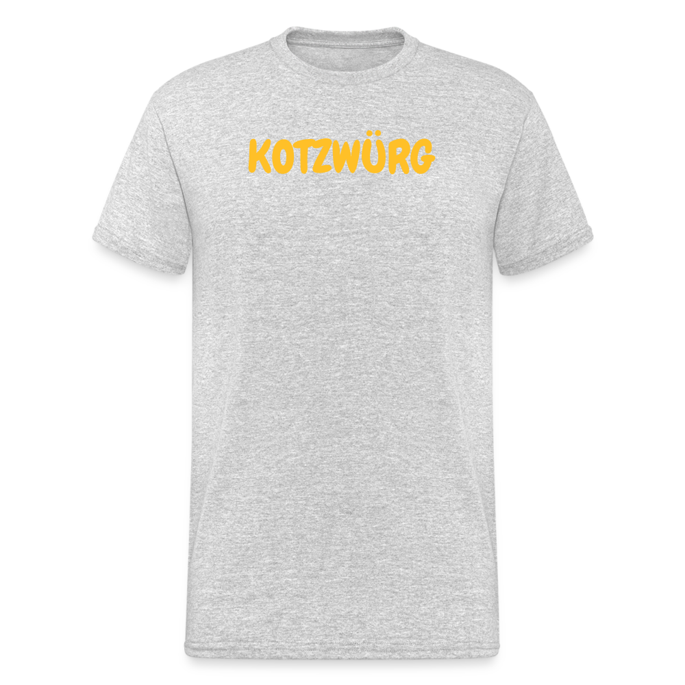 SSW1824 Tshirt KOTZWÜRG - Grau meliert