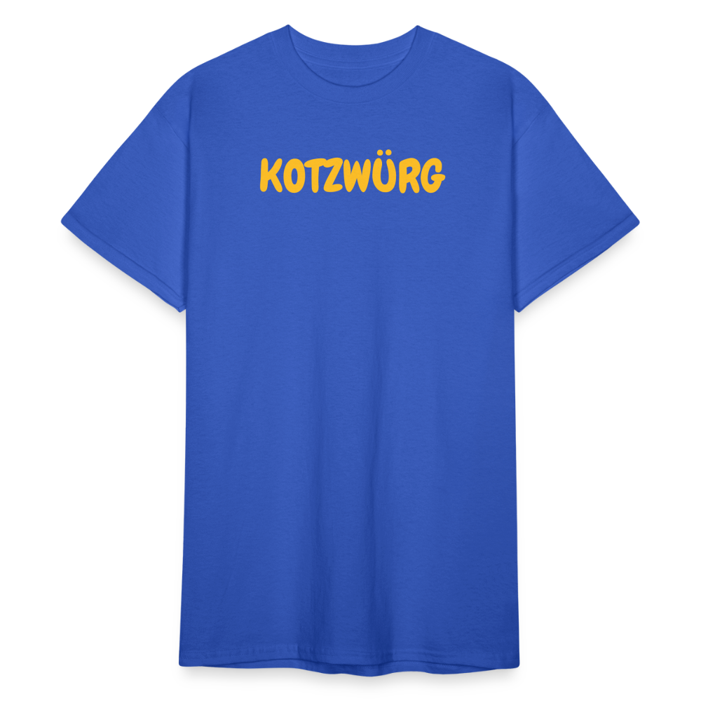 SSW1824 Tshirt KOTZWÜRG - Königsblau