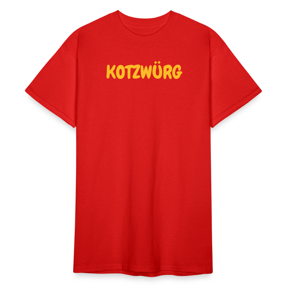 SSW1824 Tshirt KOTZWÜRG - Rot