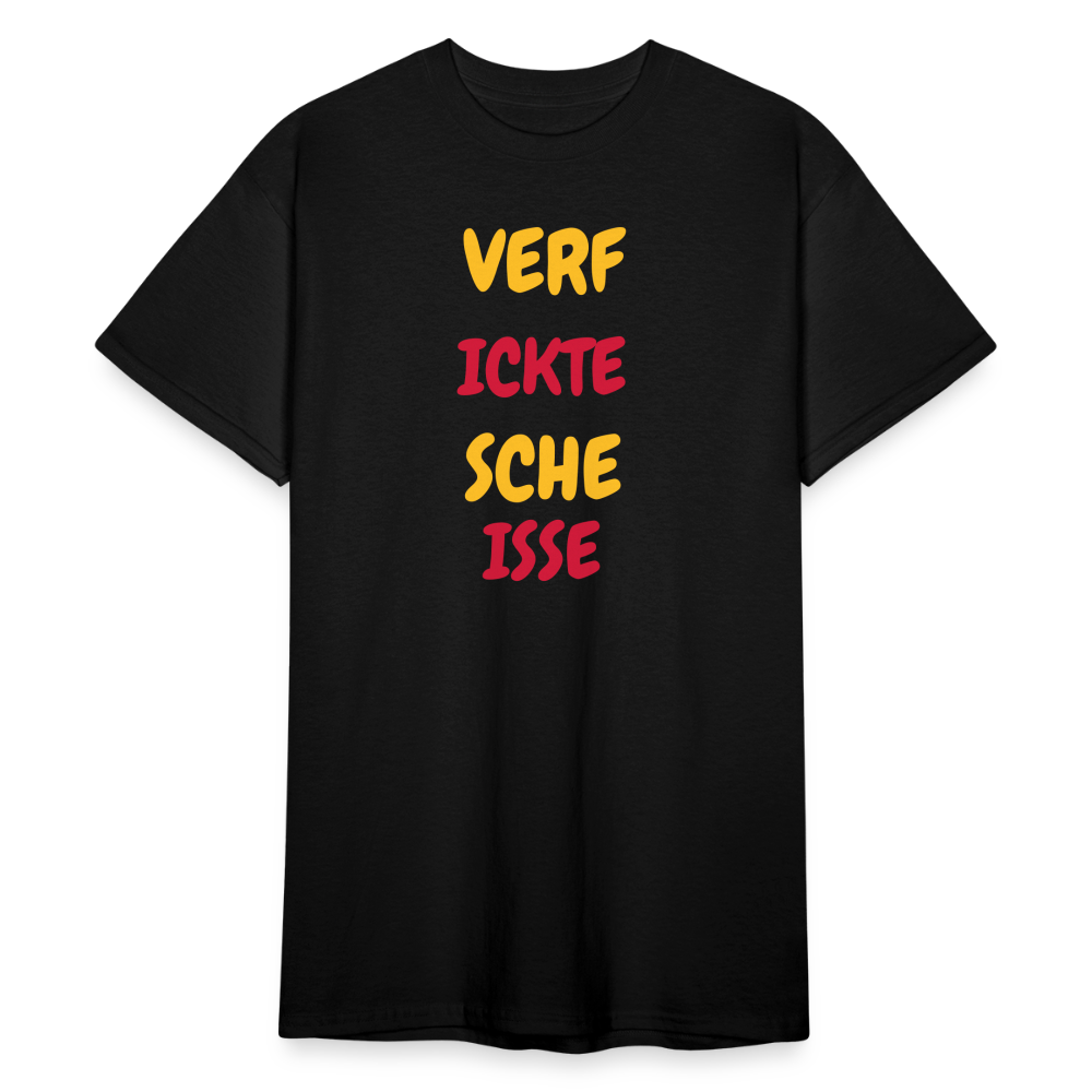 SSW1829 Tshirt VERFICKTESCHEISSE - Schwarz