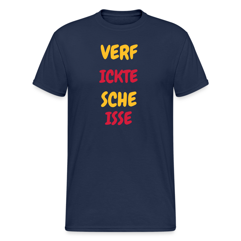 SSW1829 Tshirt VERFICKTESCHEISSE - Navy