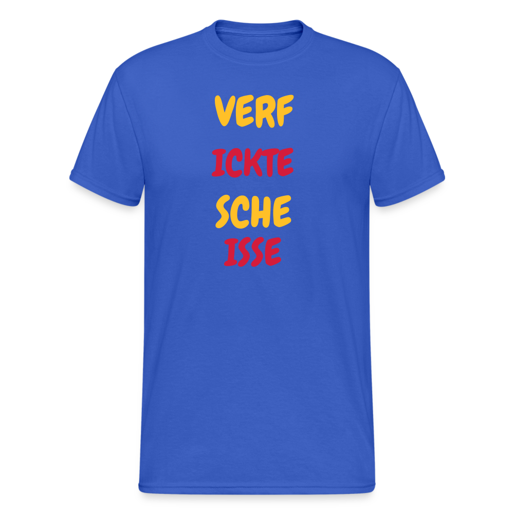 SSW1829 Tshirt VERFICKTESCHEISSE - Königsblau