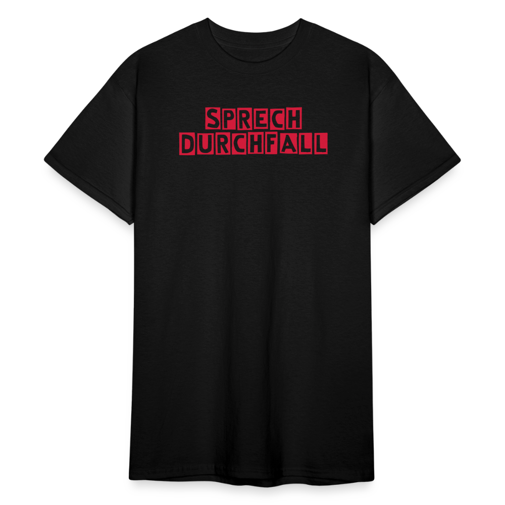 SSW1832 Tshirt Sprech durchfall - Schwarz